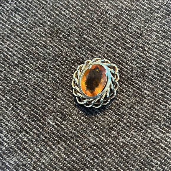 Topaz brooch - Picture 2 of 3